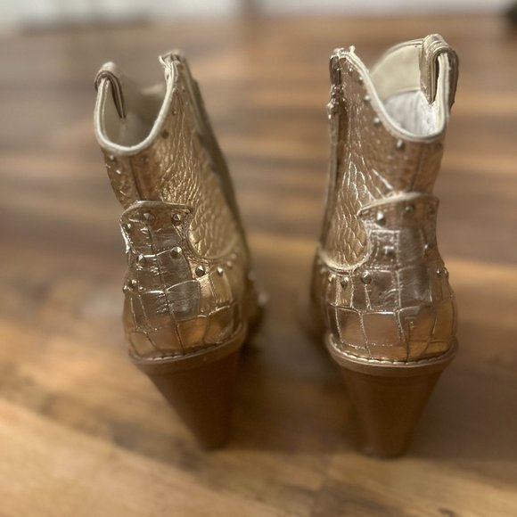 SAM EDELMAN IRIS 2 LEATHER BOOTIE SIZE 8 - Picture 2 of 4